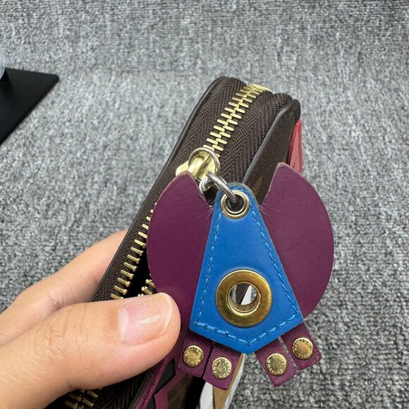 LOUIS VUITTON Zippy Brown Monogram Canvas Wallet 399-082225 - Picture 9 of 12